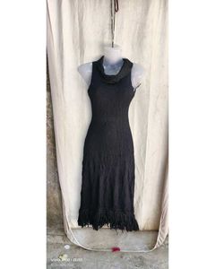 Sleek Black Sleeveless Dress