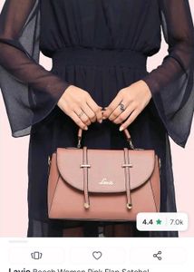 Lavie Women's Pink Flap Satchel