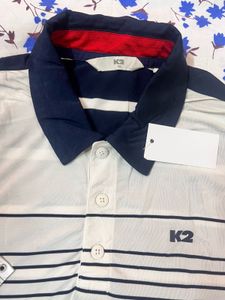 K2 Striped Polo Shirt