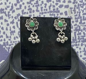 Oxidized Silver Tone Necklace &amp; Earring Set