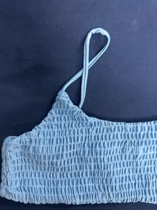 Smocked Bikini Top