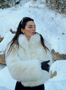 Luxurious Faux Fur Jacket