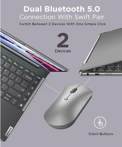 Lenovo 600 Bluetooth 5.0 Silent Mouse