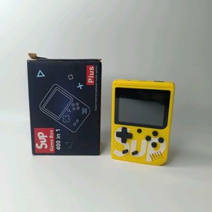 Yellow SUP Handheld Game Console