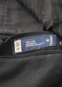 Classic Black Trousers for men blackberry