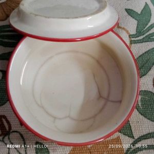 Cute Yellow Pot with Lid