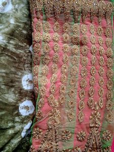 Lehnga saree fixed