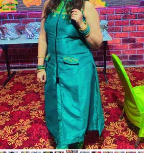 Beautifull Ethnic Party Wear Kurta Set With Dupata