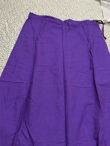 Vibrant Purple Saree Peticoat