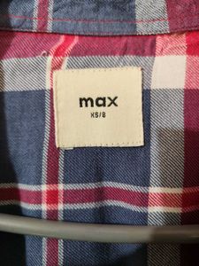 Chic Plaid Longline Shirt