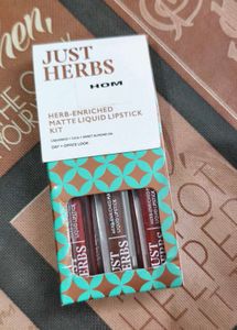 Just Herbs Matte Liquid Lipstick Kit