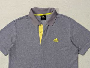 Adidas Men's Grey Polo Shirt