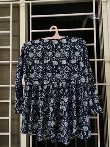 Floral Print Kurti Peplum style
