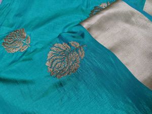 elegant sea green saree