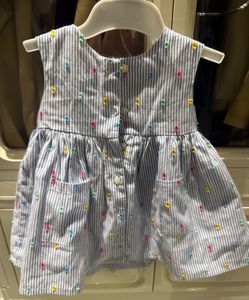 Cute Striped Baby Girls Dress