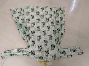 Stylish Printed Maxi Shrug
