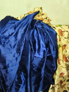 Unique Dress Material - Umbrella Print!