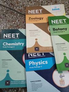 NEET Study Packages - Physics, Chemistry, Zoology,