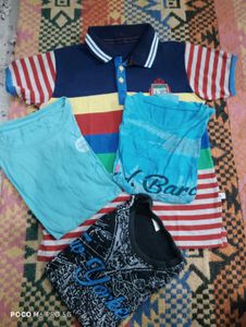 Men's T-Shirt Bundle - 4 Items
