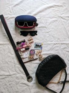 Chic Accessory Bundle: Sunglasses & Bag
