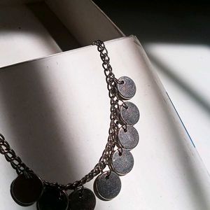 Chunky Coin Charm bracelet
