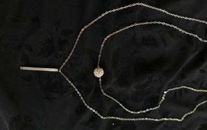 Silver Tone Layered Necklace
