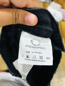 Hand-Painted Celestial Jeans