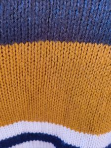 Korean Striped Knit Pullover Sweater (Unisex)