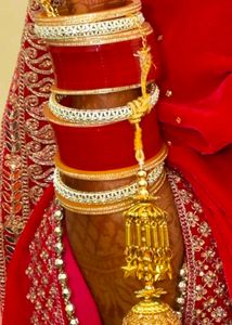 Traditional Indian Bridal Bangles &amp; Necklace Set