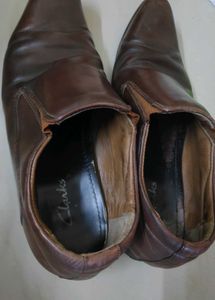 Men's Brown Leather Dress Shoes