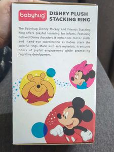 Disney Babyhug Plush Stacking Rings