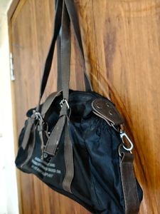 Stylish Y2k vintage Black &amp; Brown Shoulder Bag