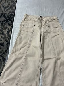 H&amp;M wide leg jeans