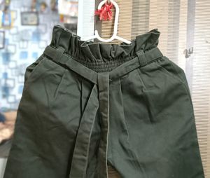 👖Trouser Pant With A Tie Up Belt