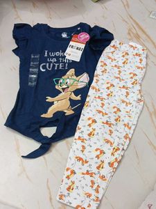 3-4 year Cute Tom &amp; Jerry Pajama Set
