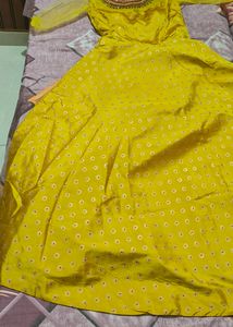 Gown With Heavy Dupatta
