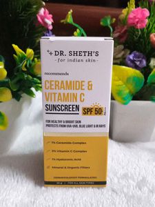Dr. Sheth's Ceramide & Vitamin C Oil-Free Sunscree