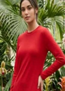 Red Long Sleeve dress