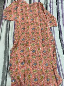 Meena bazar beautiful Pink Kurta Set with Pant