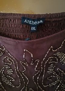 Elegant Brown Dress