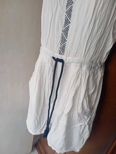 White Embroidered Maxi Dress