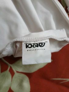 Cloudcore White Camisole Crop Top