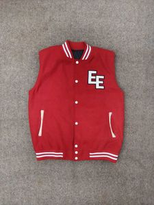 Vintage Red Baseball Jacket