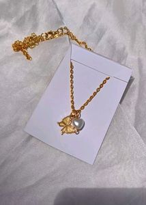 Butterfly Wid Heart Pendant ✨🎀