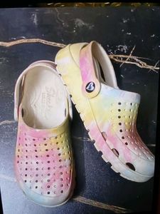 Tie-Dye Clogs Uk 5
