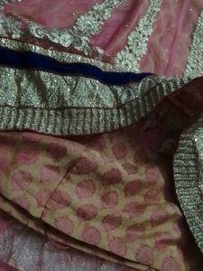 New Net Lehanga With Choli