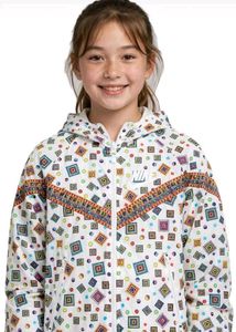 Nike Youth Windbreaker Hoodie-Geometric
