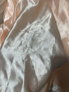 Elegant Peach Party Dress