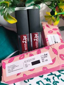 combo brides maroon shade number 04 miss lips