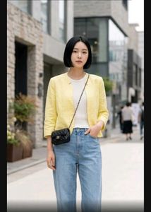 Yellow Blazer - Perfect for Summer